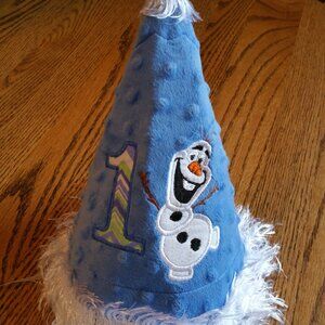 Mickey Mouse 1st Birthday Party Cone Hat with Ears NWT Embroided Customized